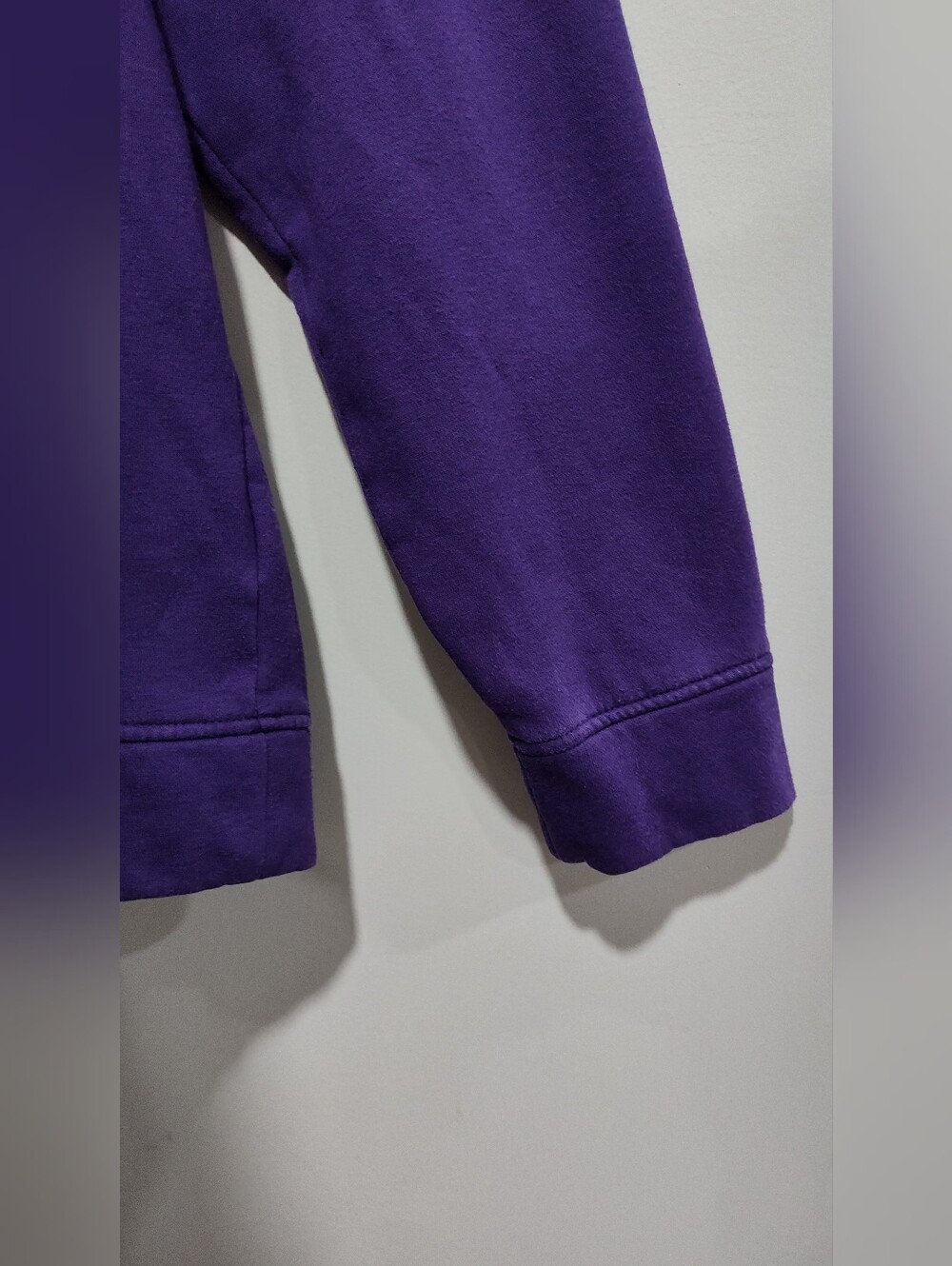 Baltimore Ravens NFL Men's 2XL Fanatics Purple Logo Fleece Hoodie Sweatshirt - Picture 5 of 9